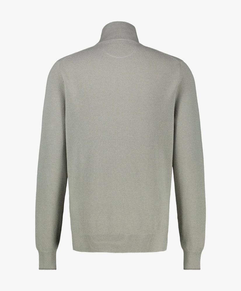 LERROS Trui Half Zip Strick
