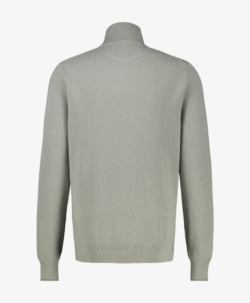 LERROS Trui Half Zip Strick
