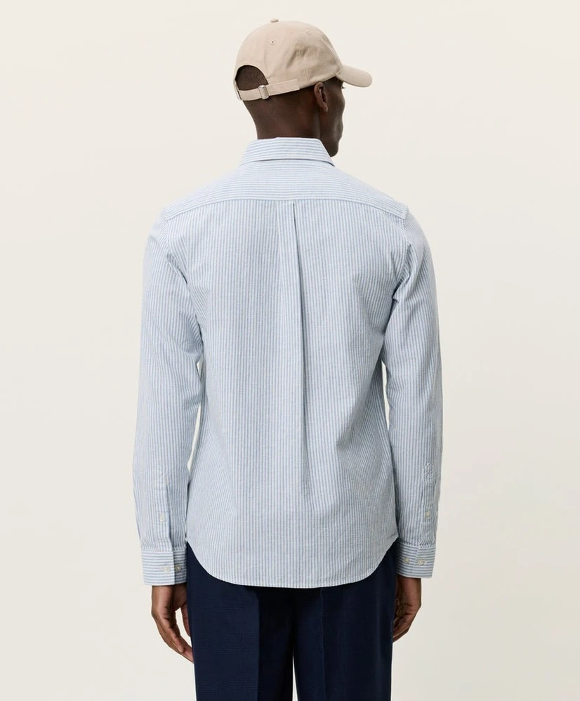 Les Deux Overhemd Stripe Linen