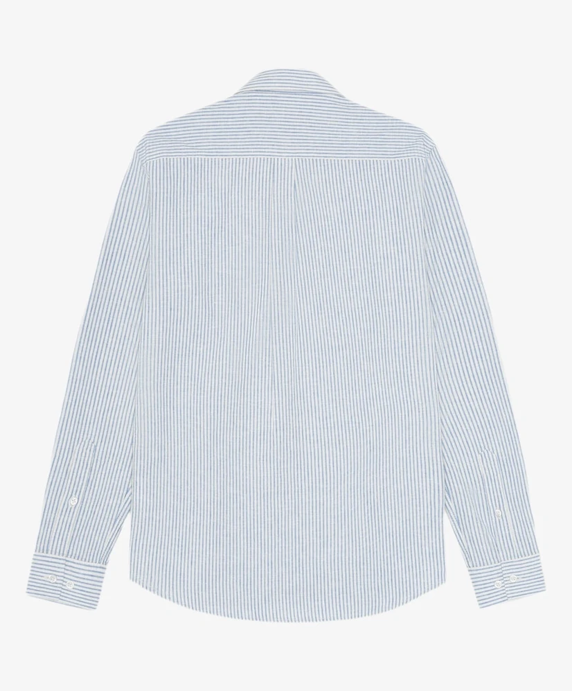 Les Deux Overhemd Stripe Linen