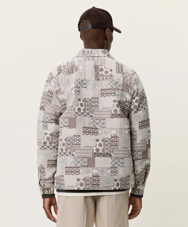 Les Deux Overshirt Layton Patchwork