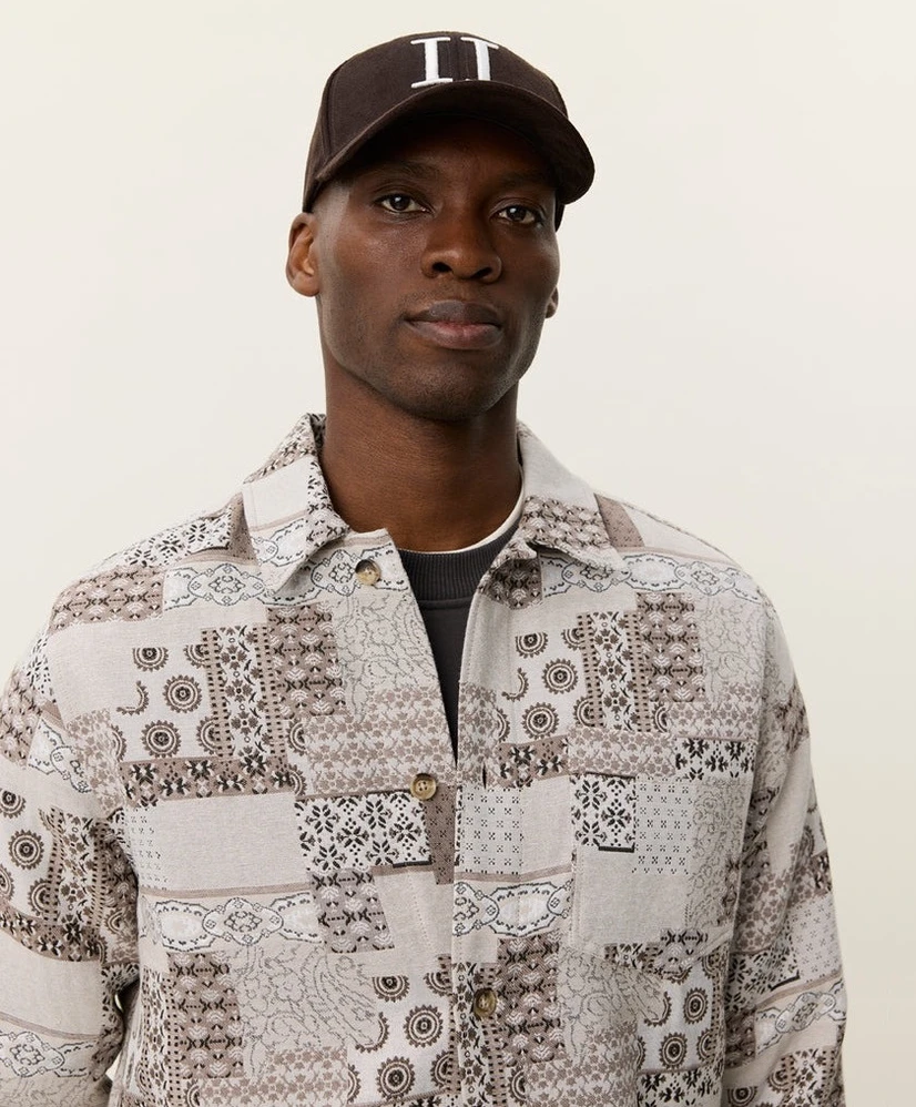 Les Deux Overshirt Layton Patchwork
