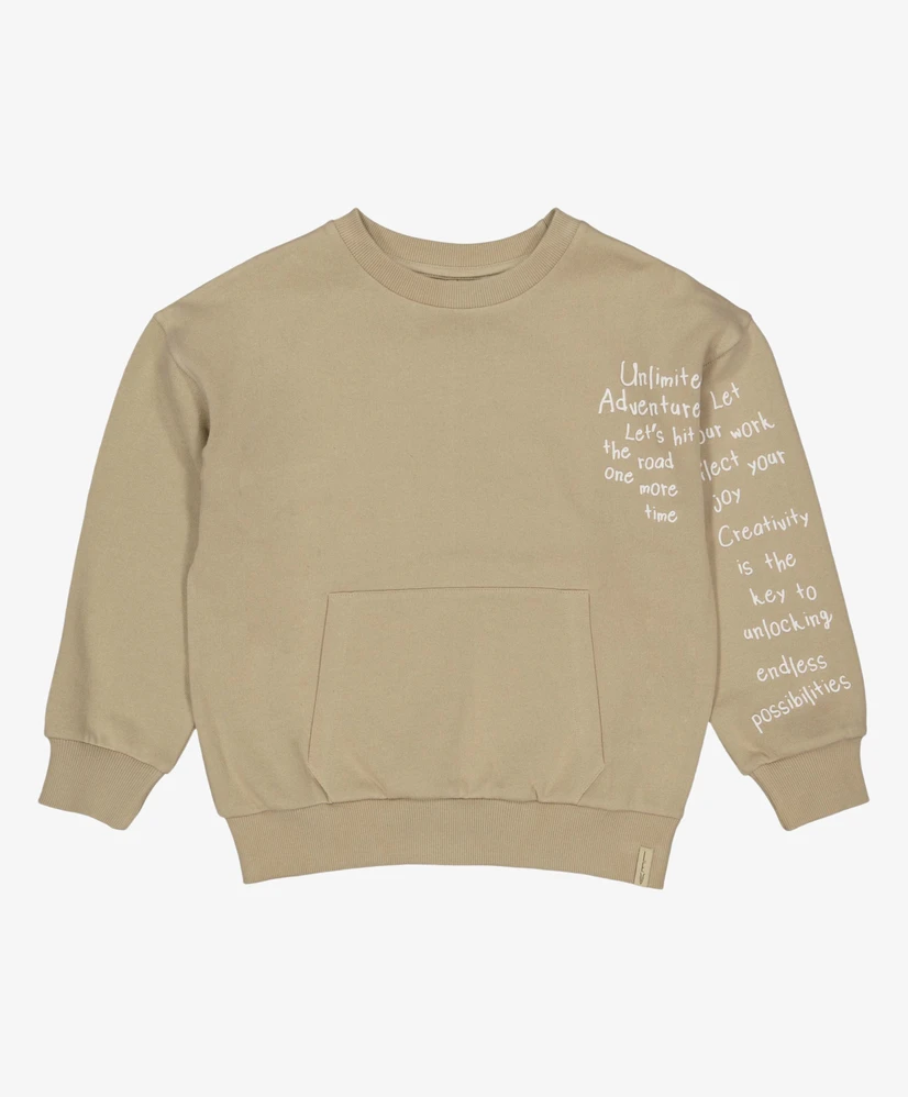 LEVV Sweater Sleeve Tekst
