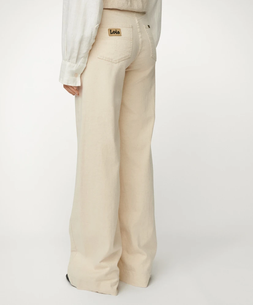 Lois Jeans Jeans Wide Leg Rosa