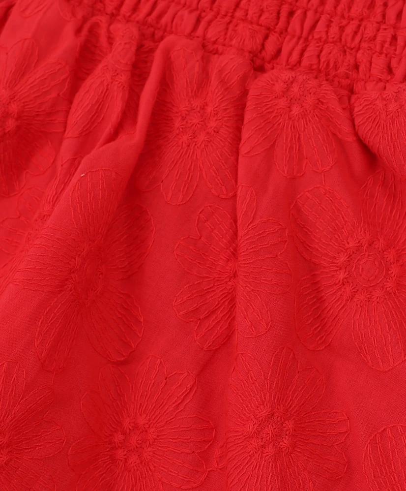 LOOXS 10sixteen Rok Embroidery Flowers