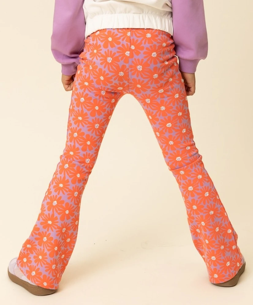 LOOXS Little Flared Broek Bloemenprint