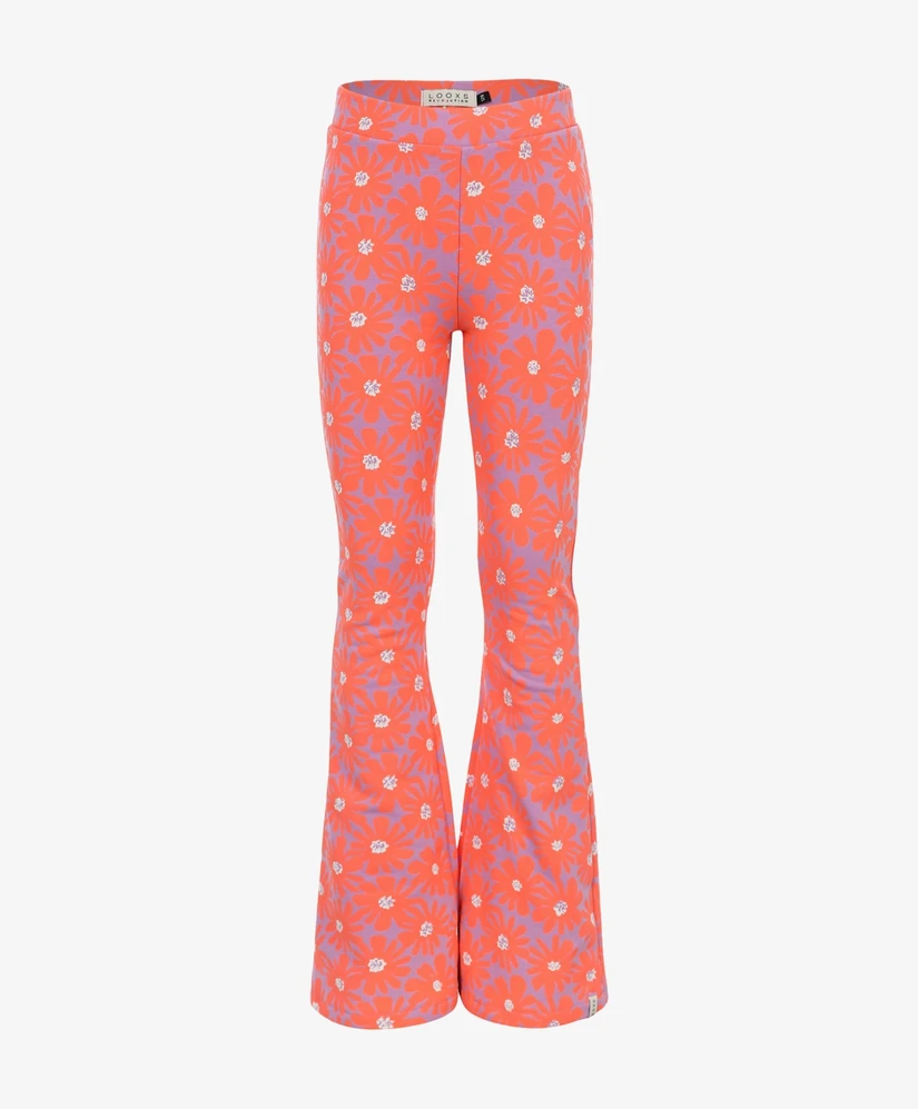 LOOXS Little Flared Broek Bloemenprint