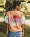 LOOXS Little Gilet Teddy Love Yourself
