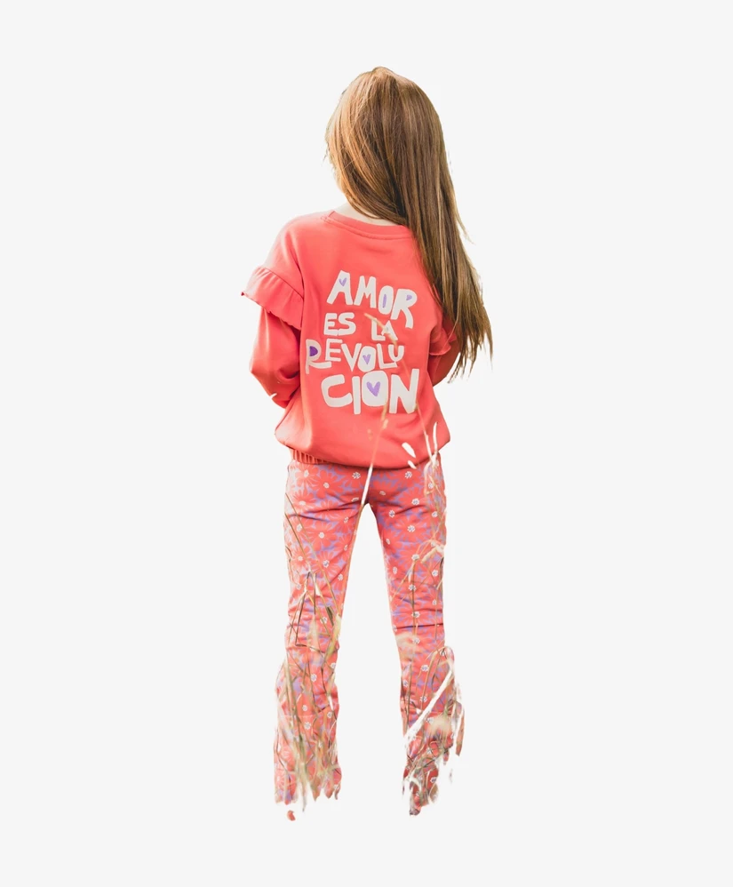 LOOXS Little Sweater Amor Es La Revolucion
