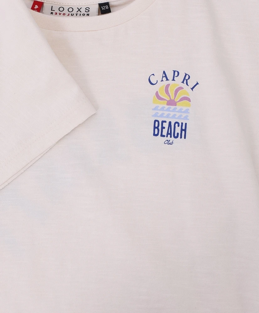 LOOXS Little T-shirt Cropped Adriatico