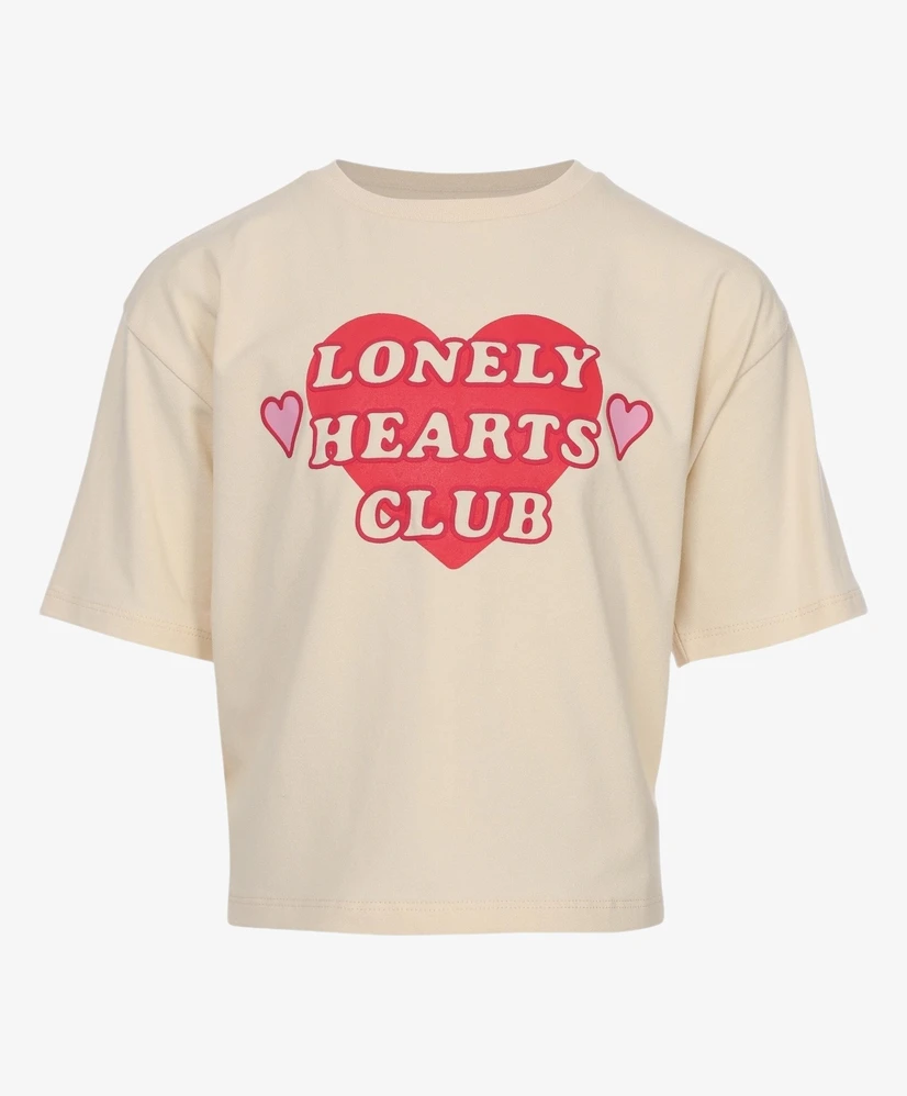 LOOXS Little T-shirt Cropped Heart