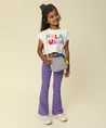 LOOXS Little T-shirt Cropped Hola Guapa