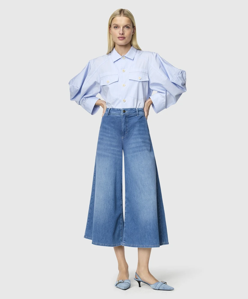 MAC Jeans 3/4 Wide Leg Ella