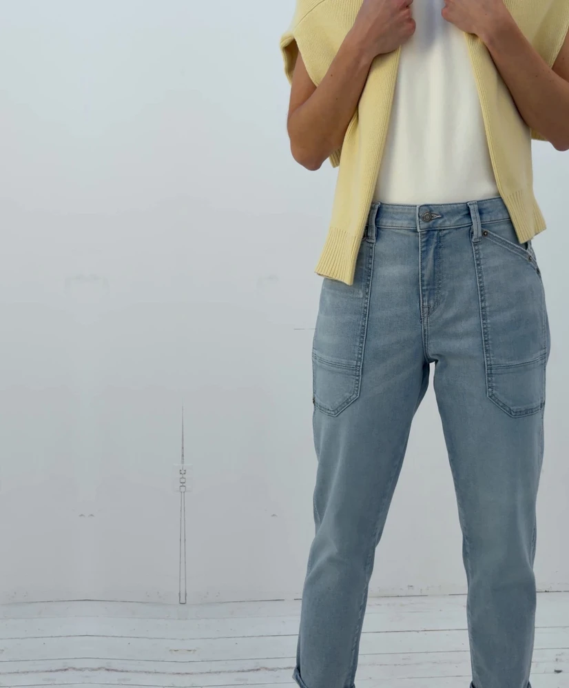 MAC Jeans 7/8 Straight Leg Iowa