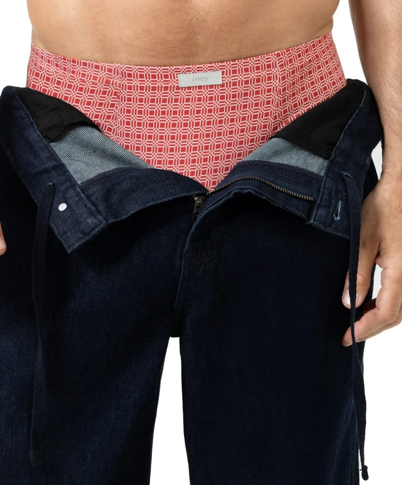 Mey Boxer Coral Grid