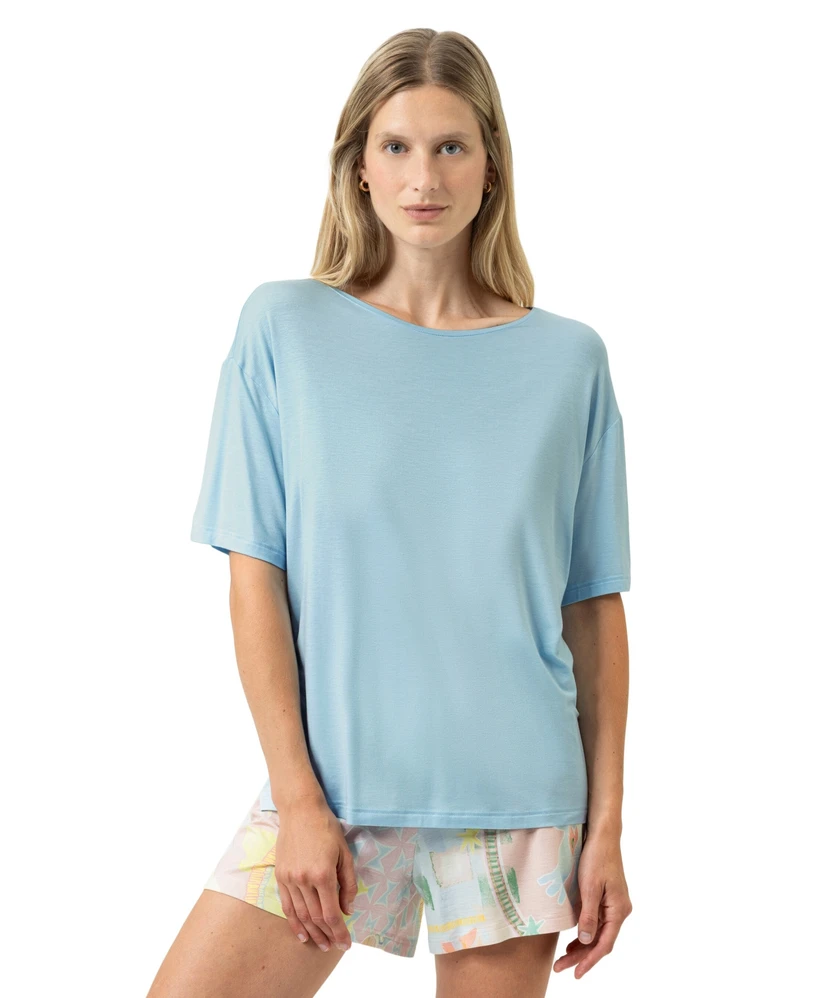 Mey Pyjamashirt Breezy Blue