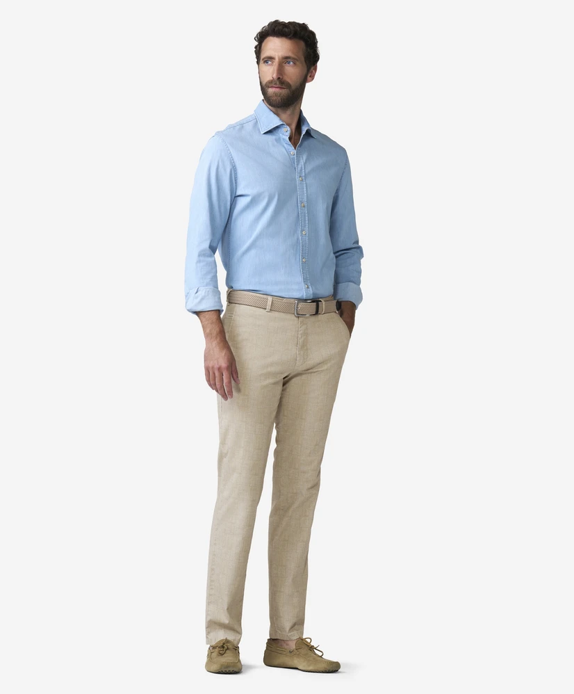 Meyer Chino Bonn Ruitenprint