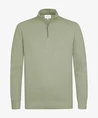 Michaelis Half Zip Trui Effen