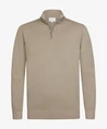 Michaelis Half Zip Trui Effen