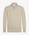 Michaelis Half Zip Trui Effen