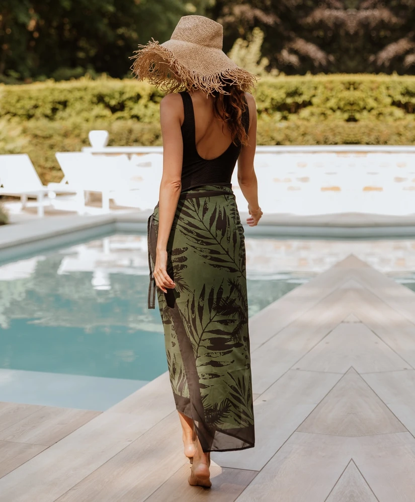 Mila Beach Pareo Palmtree