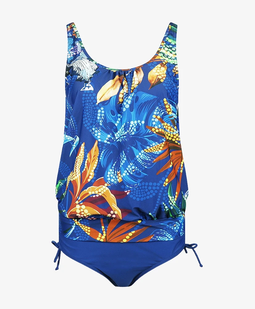 Mila Beach Tankini Leaves