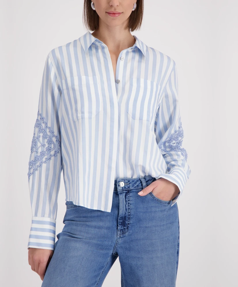 Monari Blouse Floral Striped