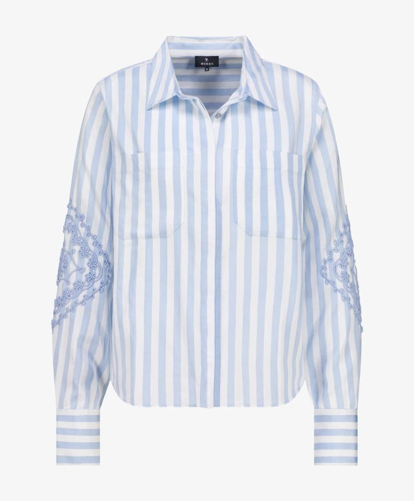 Monari Blouse Floral Striped
