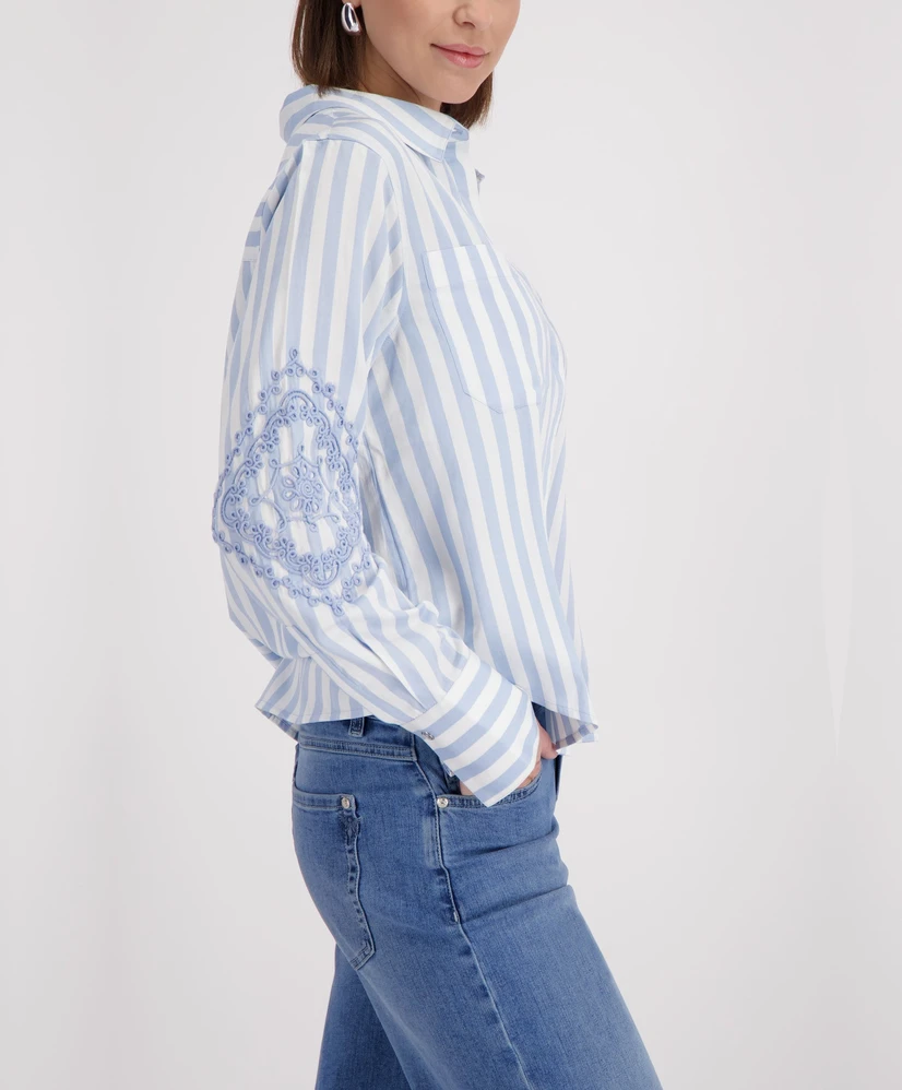 Monari Blouse Floral Striped