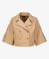 Monari Jack Cropped Trench