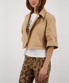 Monari Jack Cropped Trench