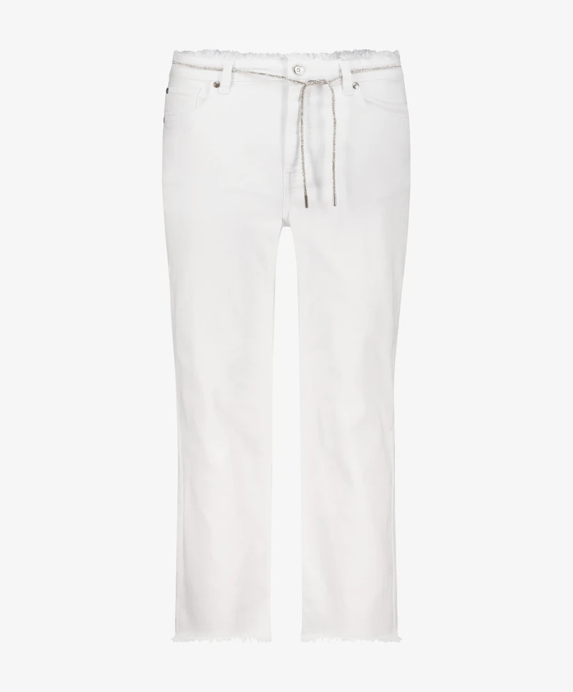 Monari Jeans 7/8 Straight Leg Belt