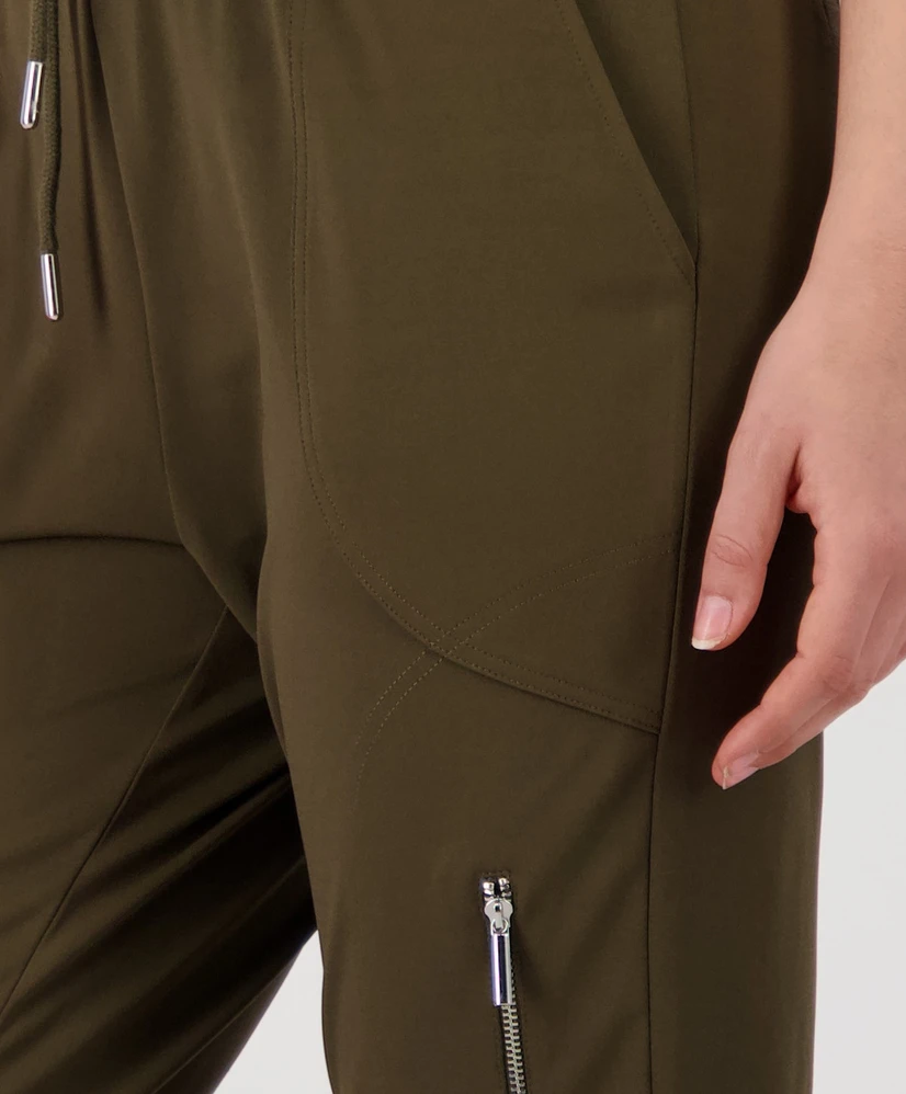 Monari Joggingbroek Zipper