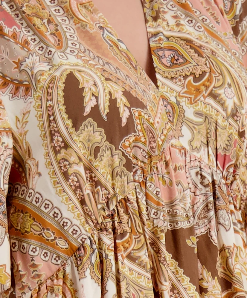 Monari Maxi Jurk Allover Print