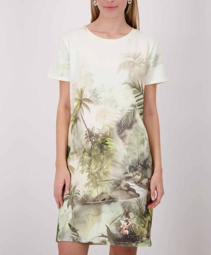 Monari Midi Jurk Jungle