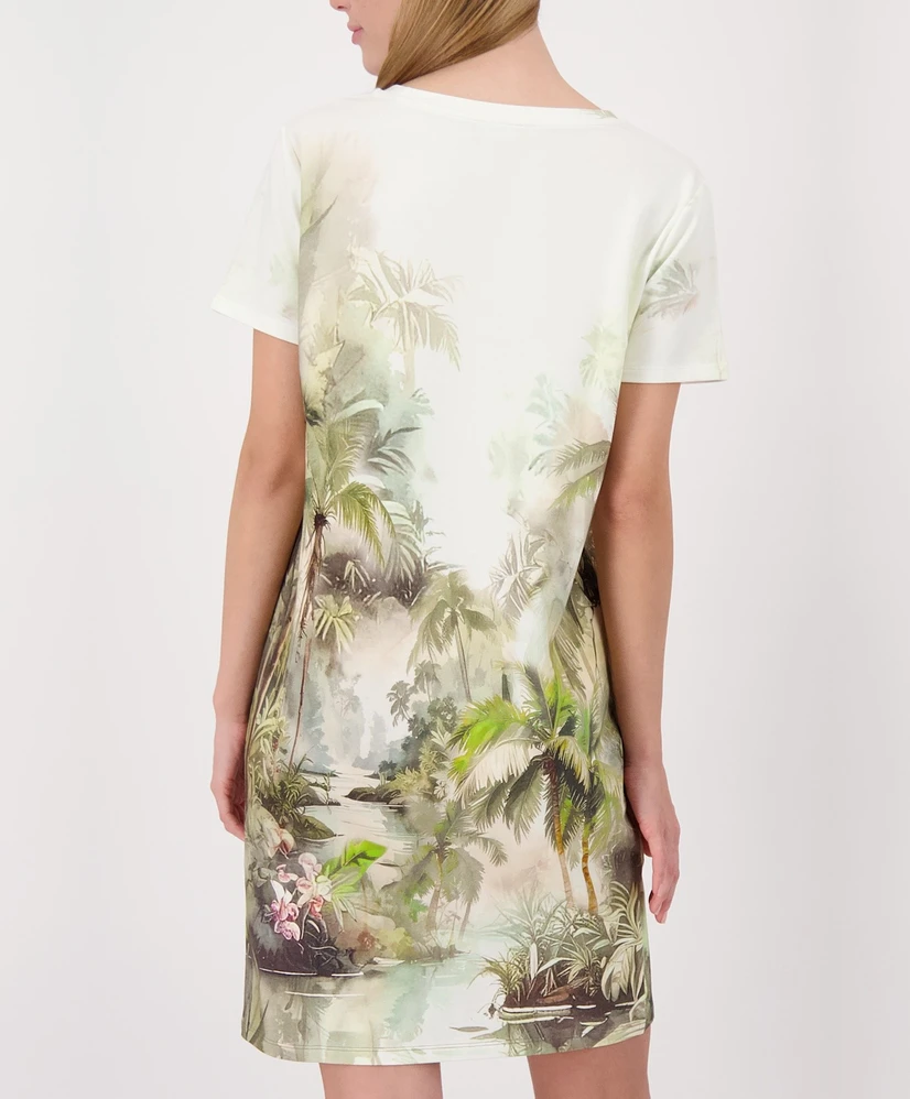 Monari Midi Jurk Jungle