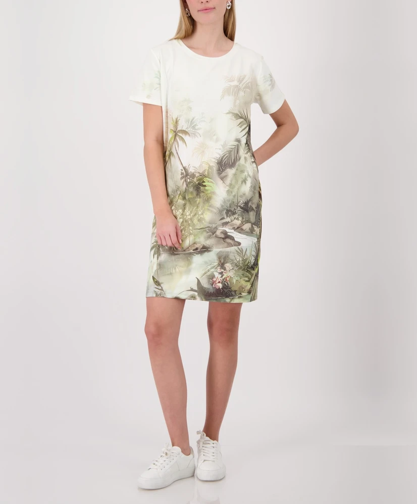 Monari Midi Jurk Jungle
