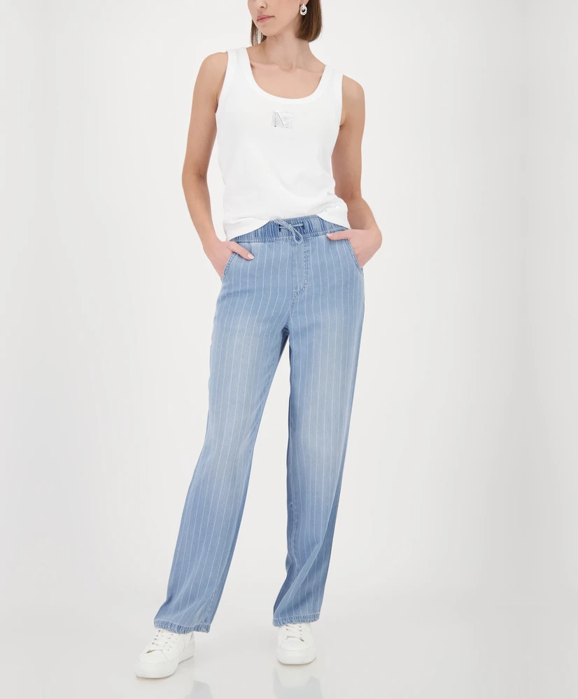 Monari Pantalon Wide Leg Denim