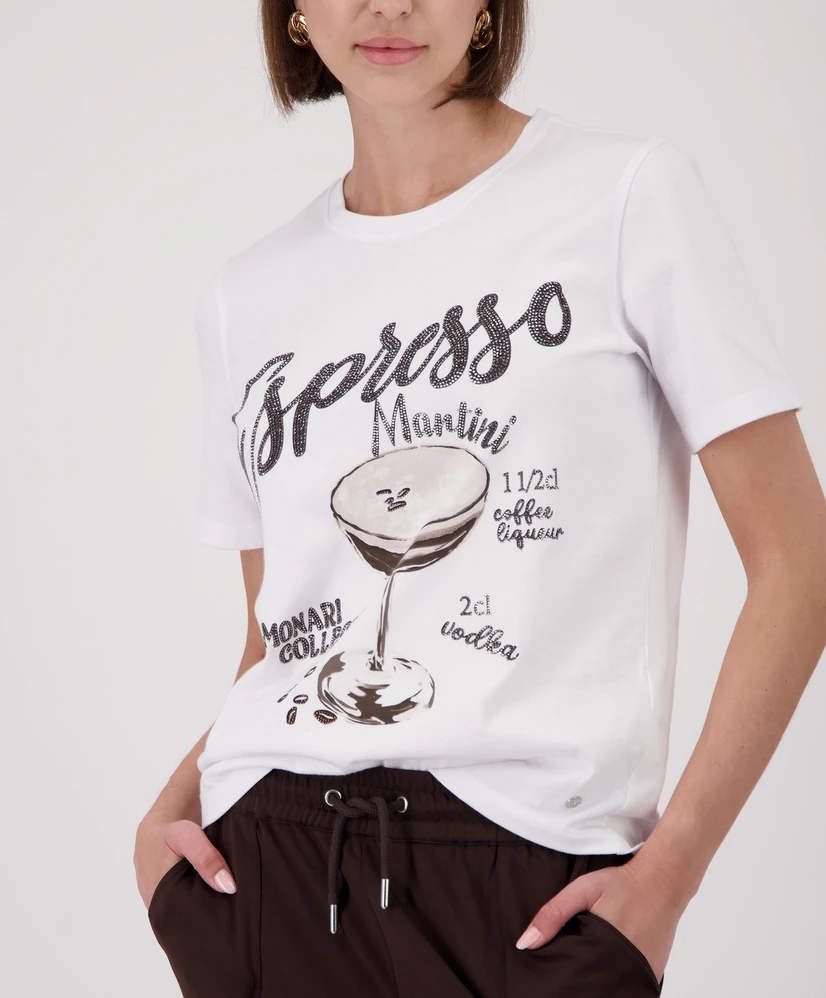 Monari T-shirt Espresso