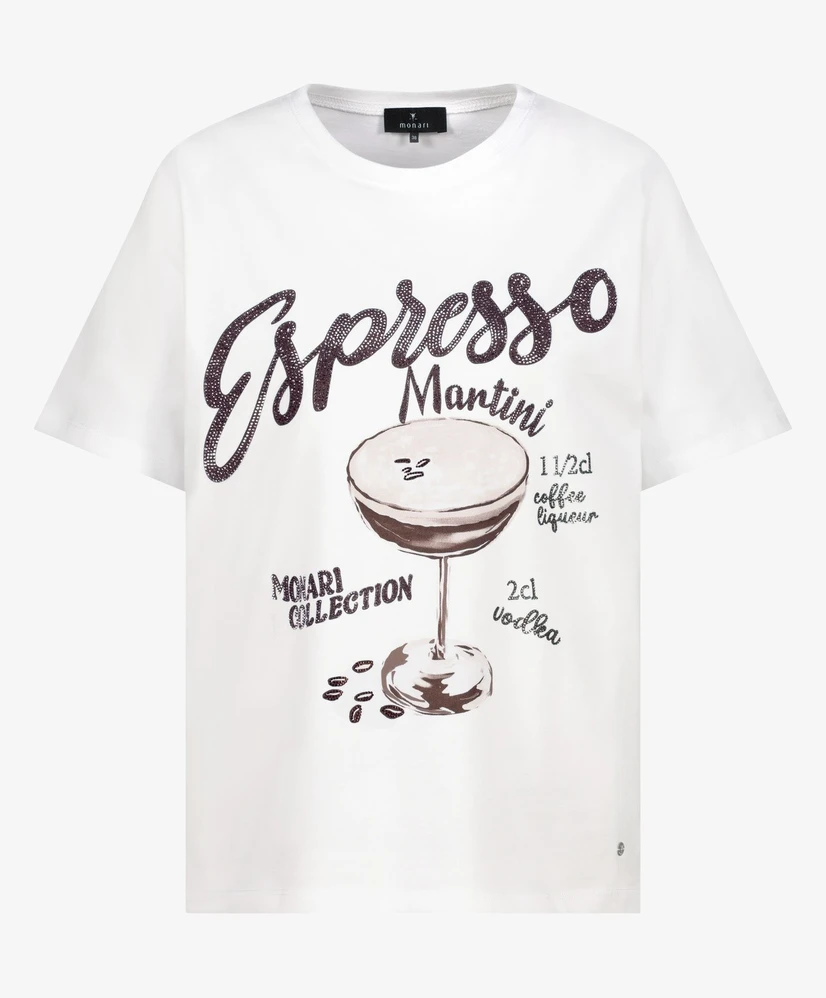 Monari T-shirt Espresso