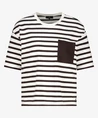 Monari T-shirt Gestreept