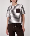 Monari T-shirt Gestreept