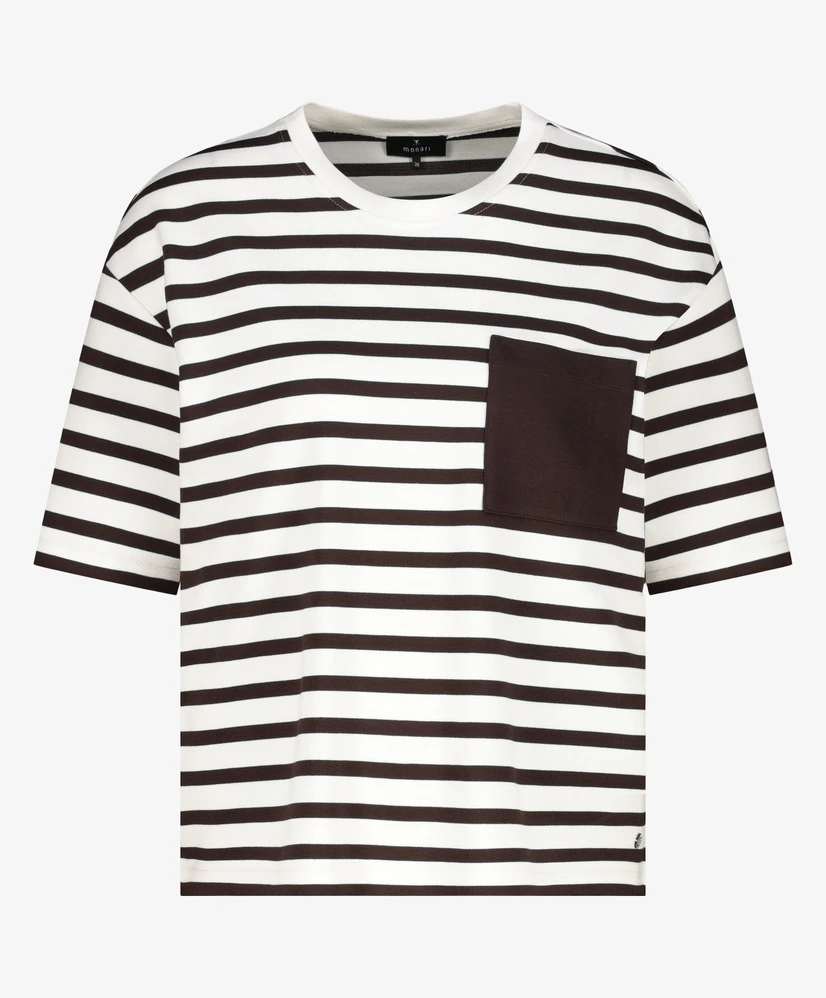 Monari T-shirt Gestreept