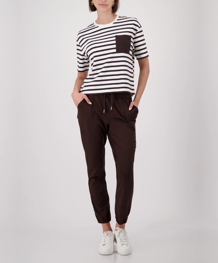 Monari T-shirt Gestreept