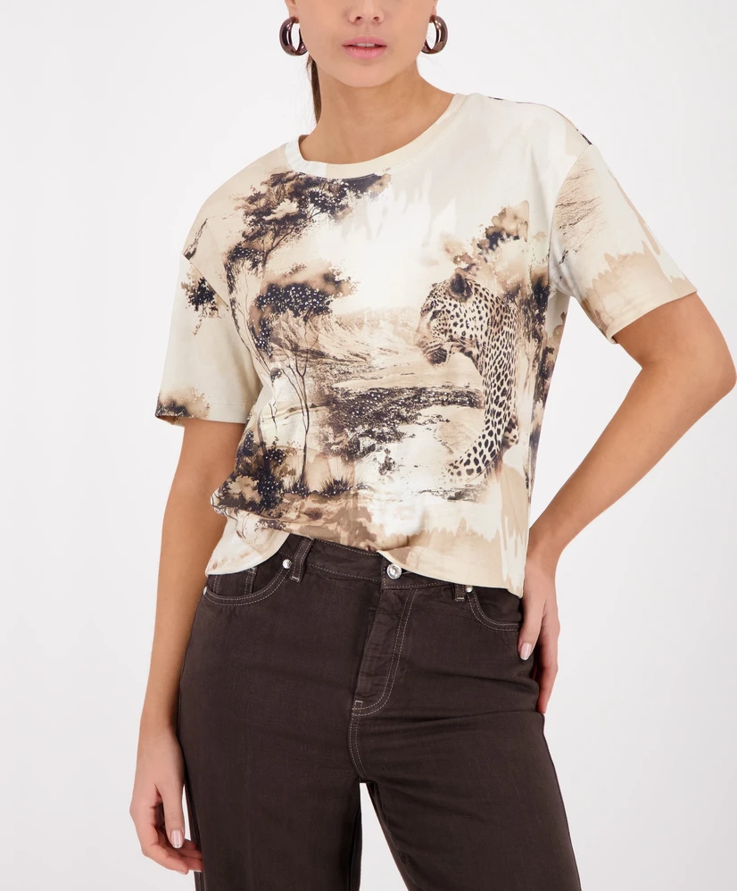Monari T-shirt Leopard