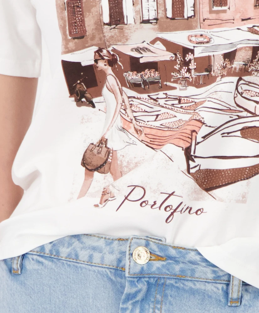 Monari T-shirt Portofino