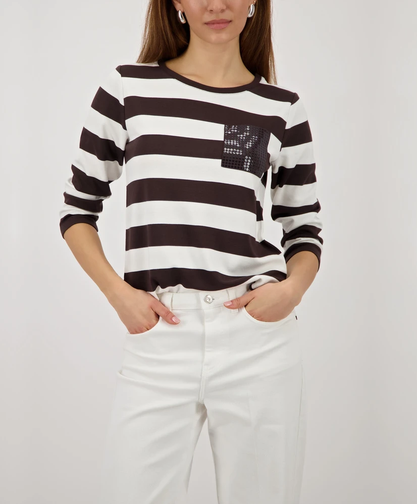 Monari T-shirt Striped
