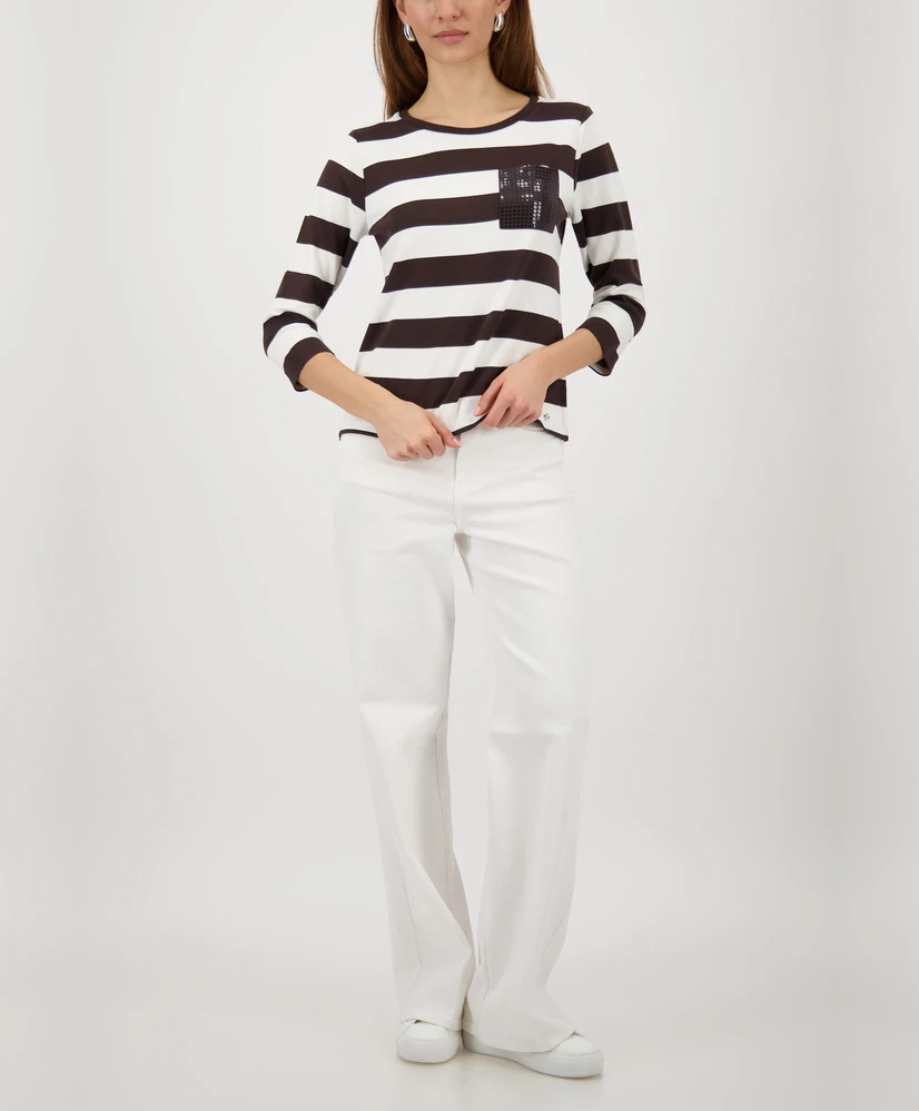 Monari T-shirt Striped
