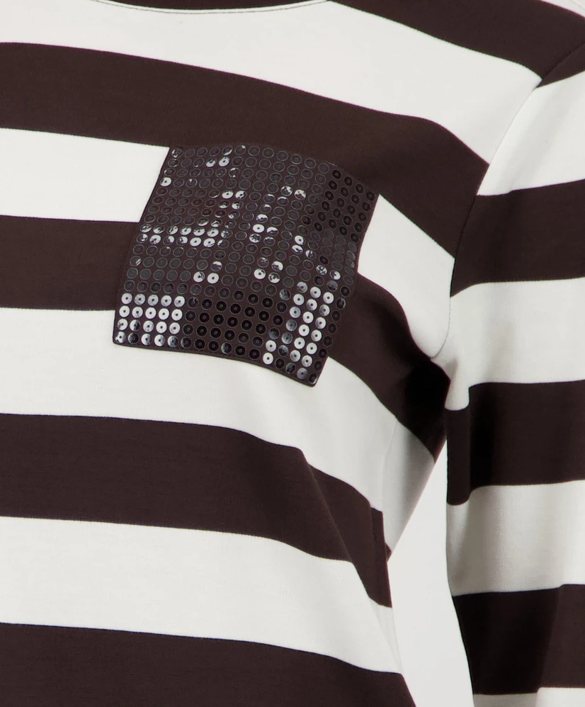 Monari T-shirt Striped