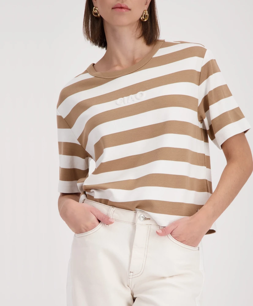Monari T-shirt Striped